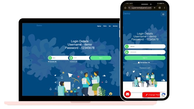 Client panel demo